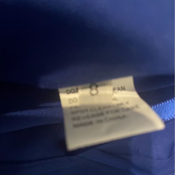 Formal/ Prom dress, royal blouse , size 8 - Picture 4 of 5